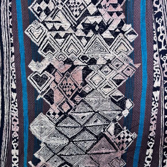 CAROLE LITTLE Vintage Sleeveless Vest w/a geometric & striped pattern Womens 8 - Picture 11 of 11